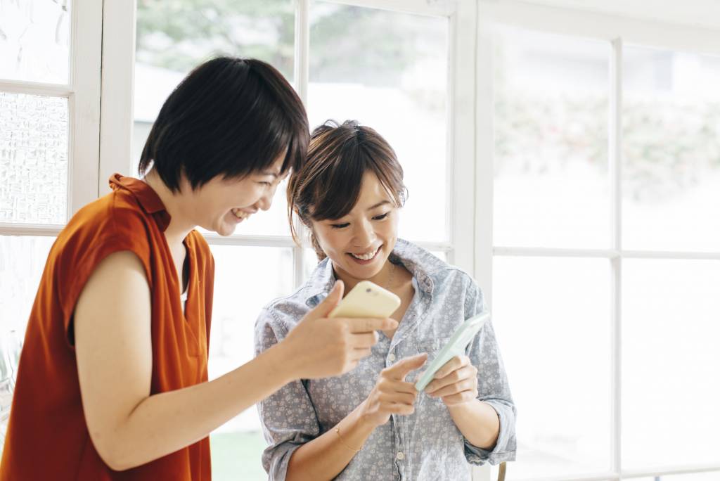 女性　フレンドリー