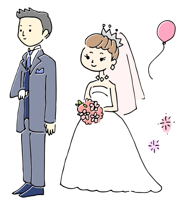 無料イラスト画像 驚くばかり結婚 式場 イラスト